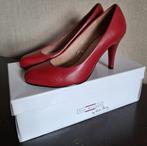 Z.g.a.n. echte leren rode pumps schoenen hoge hak naaldhak, Pumps, Verzenden, Zo goed als nieuw, 5th Avenue