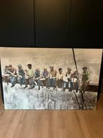 Lunch A top Skyscraper werkers op balk canvas, Huis en Inrichting, Woonaccessoires | Schilderijen, Tekeningen en Foto's, 125 cm of meer