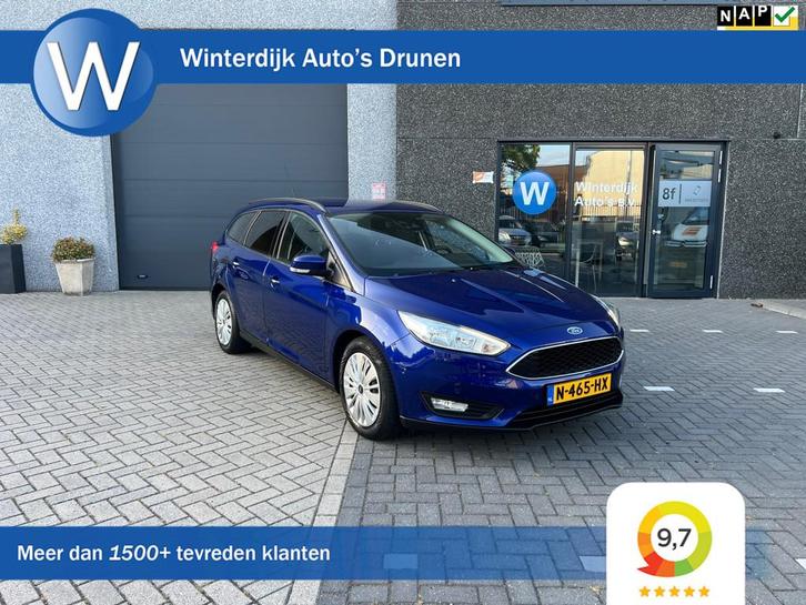 Ford Focus Wagon 1.0 Trend Automaat, Clima, Navi, Trekhaak, Auto's, Ford, Bedrijf, Te koop, Focus, ABS, Airbags, Airconditioning