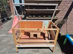 Konijnen hok., Dieren en Toebehoren, Knaagdieren en Konijnen | Hokken en Kooien, Ophalen, 90 cm of meer, Hok, 110 cm of meer