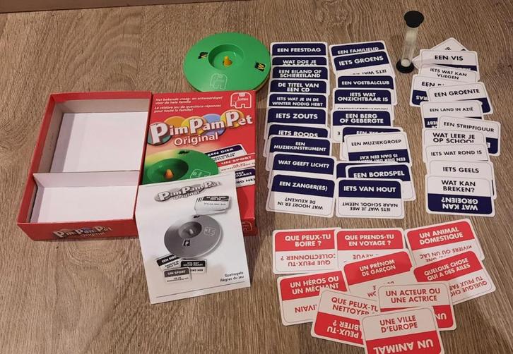 Pim Pam Pet, Hobby en Vrije tijd, Gezelschapsspellen | Bordspellen, Vijf spelers of meer, Ophalen of Verzenden
