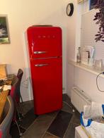 Rode Smeg Koelkast met Vriesvak, Witgoed en Apparatuur, Koelkasten en IJskasten, Ophalen, 200 liter of meer, 60 cm of meer, 160 cm of meer