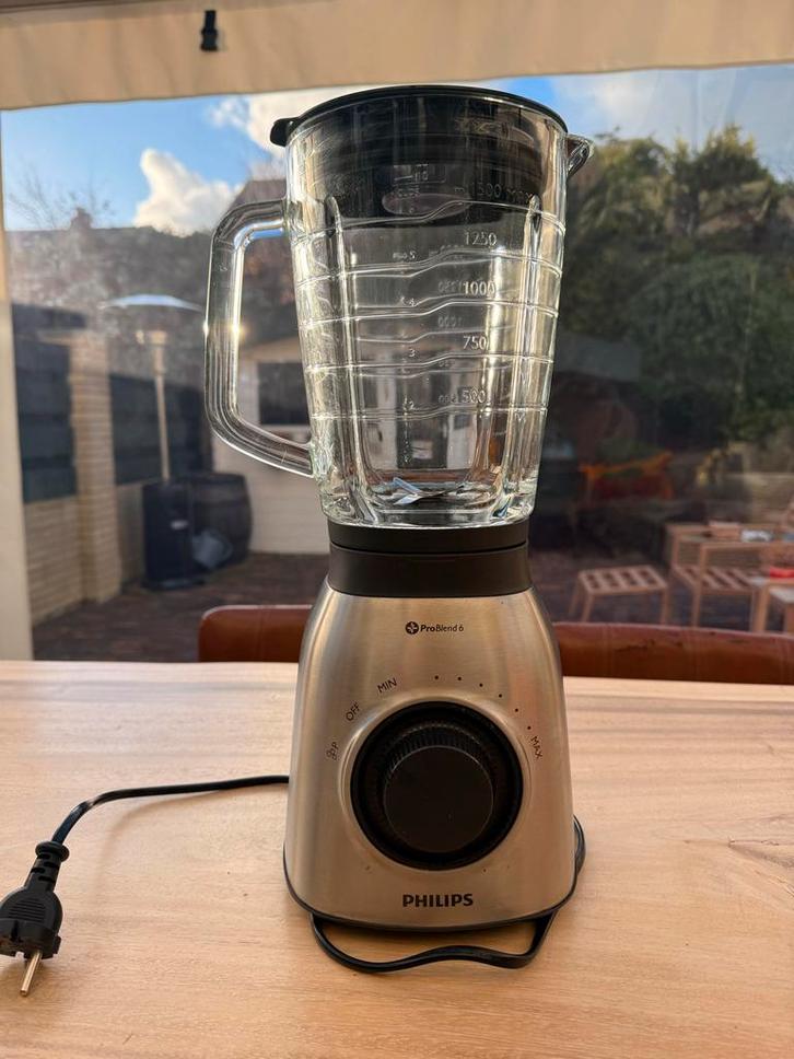 Philips HR3556 Blender - 900W Krachtpatser!, Witgoed en Apparatuur, Blenders, Zo goed als nieuw, Blender, Ophalen of Verzenden