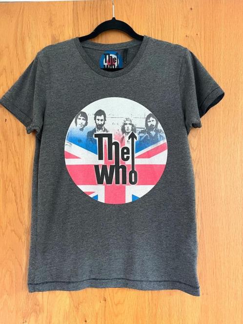 SundaySale! The WHO T-shirt - #Vintage Prima staat!, Kleding | Heren, T-shirts, Zo goed als nieuw, Maat 48/50 (M), Grijs, Ophalen of Verzenden