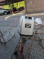 Langstaart 15 pk buitenboordmotor Honda 4 takt, Ophalen, 10 tot 30 pk, Gebruikt, Viertaktmotor
