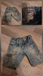 Stoere vingino spijkerkorte broek maat 3-4 jaar, Broek, Gebruikt, Ophalen of Verzenden, Vingino