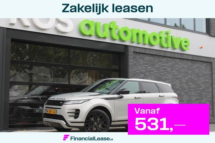 Land Rover Range Rover Evoque 2.0 D180 AWD R-Dynamic S | BTW, Auto's, Land Rover, Bedrijf, Lease, Financial lease, ABS, Achteruitrijcamera