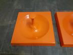 Schönbuch jaren 70 design wandkapstok oranje space age retro, Huis en Inrichting, Woonaccessoires | Kapstokken, Wandkapstok, Kunststof