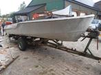 Boot suzuki met boottrailer, Watersport en Boten, Ophalen, Zo goed als nieuw, Overige typen, Motorboot