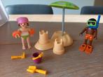 Playmobil Kinderen met zandkasteel - 9085, Ophalen of Verzenden, Zo goed als nieuw