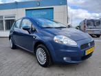 Fiat Grande Punto 1.4 116.000Km Nap/5-Deurs/Airco/Apk 01-'26, Voorwielaandrijving, Stof, Gebruikt, Zwart