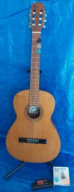 Akoestische gitaar + accessoires, Muziek en Instrumenten, Ophalen, Gebruikt, Klassieke of Spaanse gitaar
