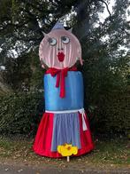 Straatversiering/Dorpsfeest -Boerin- Strobalen-Pop, Ophalen of Verzenden, Zo goed als nieuw, Feestartikel, Overige