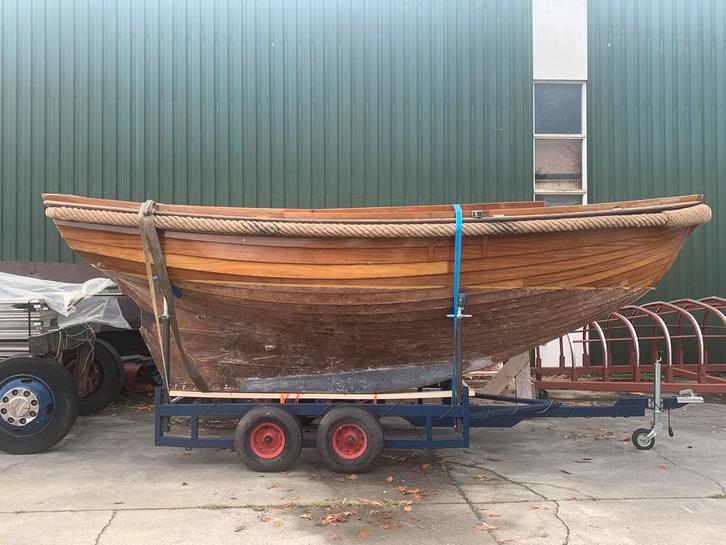 Wie herkent dit schip, Watersport en Boten, Kajuitzeilboten en Zeiljachten, Gebruikt, Tourjacht of Cruiser, Hout, Tot 6 meter