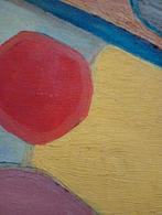 Compositie abstract constructivisme jaren 60/80, Antiek en Kunst, Kunst | Schilderijen | Abstract, Ophalen of Verzenden