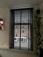 Houten jaloezieën op maat - 7 stuks, Huis en Inrichting, Stoffering | Gordijnen en Lamellen, Ophalen, 100 tot 150 cm, Bruin, 200 cm of meer