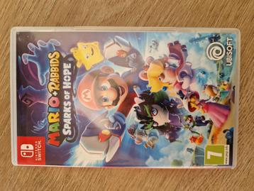 Nintendo Switch Super Mario + Rabbits Sparks Of Hope beschikbaar voor biedingen