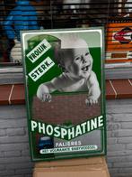 Oude Phosphatine Reclamebord / Spiegel, Verzamelen, Ophalen, ., ., .