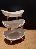Fruit Schaal Etagere - 3 Verdiepingen, Ophalen of Verzenden, Gebruikt