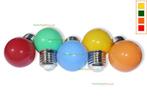 Feest in elke kleur – LED kogellampen voor elk event, Led-lamp, Minder dan 30 watt, Zo goed als nieuw, E27 (groot)