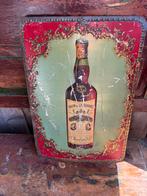 Blikken reclamebord carlotte antiek en brocante, Reclamebord, Gebruikt, -, -