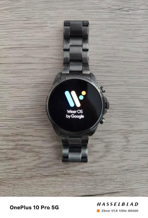 fossil smartwatch Gen 6 Display FTW4059 grijs, Sieraden, Tassen en Uiterlijk, Smartwatches, Zo goed als nieuw, Android, Ophalen