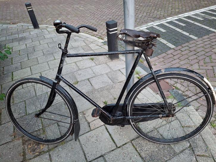 Fongers Herenfiets uitvoering Weer/Wind 1941, Fietsen en Brommers, Fietsen | Oldtimers, 59 cm of meer, Jaren '40, Ophalen