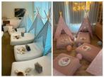 Tipi tenten huren voor slaapfeest, kinderfeest, verjaardag, Ophalen, Zo goed als nieuw