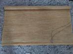Rol gordijn 87cm breed en 1,8 meter lang, Ophalen, Bruin, Bamboe look, 50 tot 100 cm