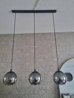 Smoking glass hanglampen, Huis en Inrichting, Lampen | Hanglampen, Ophalen of Verzenden, Zo goed als nieuw, Glas, Minder dan 50 cm