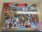 Gibsons Kerstpuzzel 1000 stukjes - Compleet!, Ophalen of Verzenden, 500 t/m 1500 stukjes, Gebruikt, Legpuzzel