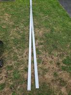Te koop: gordijn/ paneel rails en bevestiging. , Ophalen, Gebruikt, Wit, 200 cm of meer