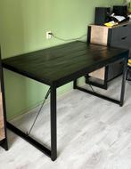 Eettafel zwart mangohout - Zo goed als nieuw!, Huis en Inrichting, Ophalen, 100 tot 150 cm, 50 tot 100 cm, Zo goed als nieuw