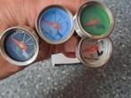 Vleesthermometerset bestaat uit 4 thermometers, Huis en Inrichting, Keuken | Bestek, Nieuw, Ophalen of Verzenden, Rvs of Chroom