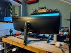 Defect Samsung C49HG90DMU, Monitor schade 49 inch, Computers en Software, Monitoren, Gaming, 101 t/m 150 Hz, In hoogte verstelbaar