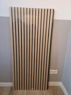 Wandpaneel hout action 130 x 60 x 1.3 cm  1 set van 2 stuks, Doe-het-zelf en Verbouw, Verwarming en Radiatoren, Ophalen, Zo goed als nieuw