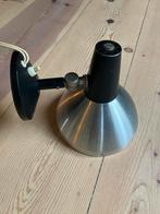 Vintage Hala Wandlamp Metaal, Huis en Inrichting, Lampen | Wandlampen, Ophalen of Verzenden, Gebruikt, Metaal