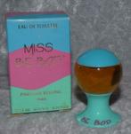 Mooie parfum mini - Kesling Miss be bop + Doosje, Ophalen of Verzenden, Zo goed als nieuw, Miniatuur, Gevuld
