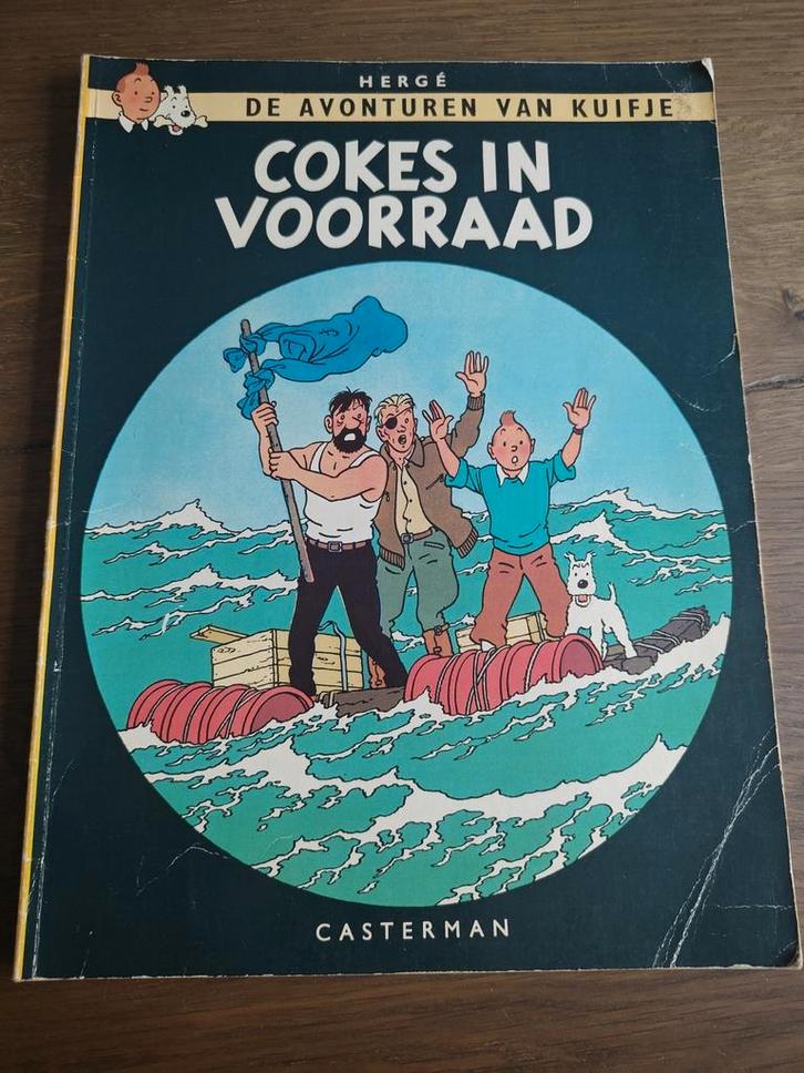 Kuifje - Cokes in Voorraad - Hergé, Boeken, Stripboeken, Gelezen, Eén stripboek, Ophalen of Verzenden