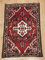 Vintage handgeknoopt perzisch tapijt hamadan 94x63, Huis en Inrichting, Info@SlatsAntiek.nl, 50 tot 100 cm, Perzisch, Rechthoekig