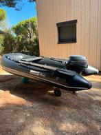 Rubberboot met 8 pk en accessoires, Watersport en Boten, Rubberboten, Aluminium, Zo goed als nieuw, Benzine, Minder dan 70 pk