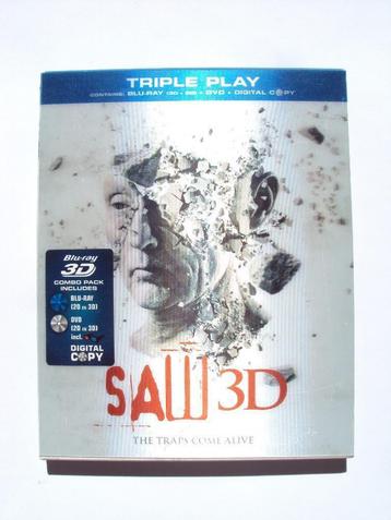 Saw 7 3D + 2D (Blu-ray + DVD) beschikbaar voor biedingen