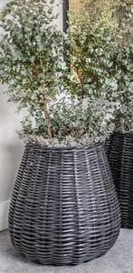 Grote rotan plantenmand, Tuin en Terras, Bloempotten, Ophalen of Verzenden