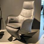 NIEUW: House of Dutchz Relaxfauteuil 2200 Grijs, Ophalen, Metaal, Minder dan 75 cm, Nieuw