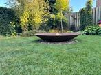 Cortenstaal vuurschaal 150 cm, Tuin en Terras, Vuurschalen, Ophalen, Zo goed als nieuw