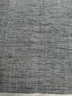 Vloerkleed , wol , zwart -gebroken wit, Huis en Inrichting, Wit, 150 tot 200 cm, 200 cm of meer, Ophalen of Verzenden