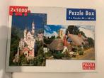 2x 1000 puzzel, Hobby en Vrije tijd, Denksport en Puzzels, Ophalen of Verzenden, Zo goed als nieuw