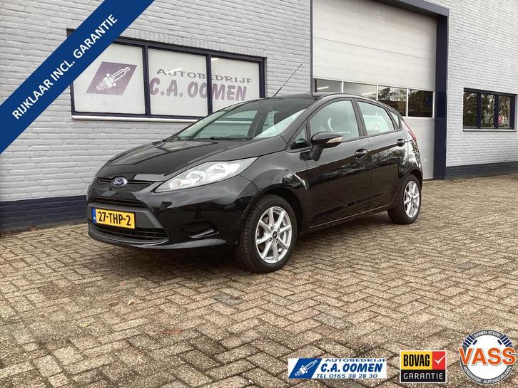 Ford Fiesta 1.25 Ghia Airco lage kilometerstand met garantie, Auto's, Ford, Bedrijf, Te koop, Fiësta, ABS, Airbags, Airconditioning