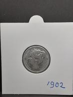 25 cent 1902 Wilhelmina, Zilver, 25 cent, Ophalen of Verzenden, Koningin Wilhelmina