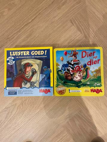 Haba Dier op Dier & Luister Goed! Famili Spel beschikbaar voor biedingen